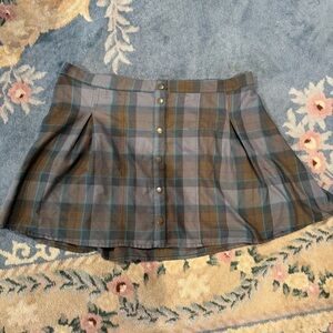 Torrid Outlander Plaid skirt